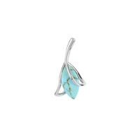 Ciondolo in argento con Turchese