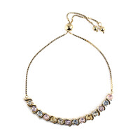 Bracciale in argento con Topazio Blu Cielo