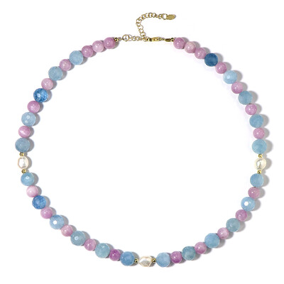 Collana in argento con Kunzite (Riya)