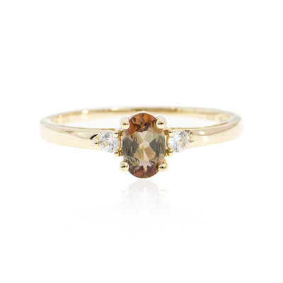 Anello in oro con Andalusite