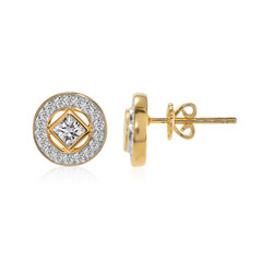 Orecchini in oro con Diamante IF (D)