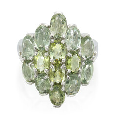 Anello in argento con Tormalina Paraíba
