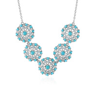 Collana in argento con Turchese Sleeping Beauty
