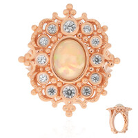 Anello in argento con Opale di Welo (Dallas Prince Designs)