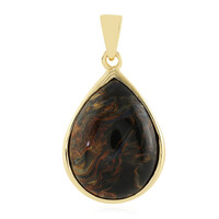 Ciondolo in argento con Pietersite Dorata