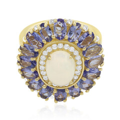Anello in argento con Opale di Welo