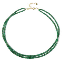 Collana in argento con Smeraldo Brasiliano