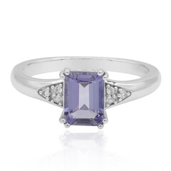Anello in argento con Iolite