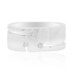 Anello in argento con Diamante I1 (G)