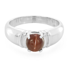 Anello da uomo in argento con Scapolite Occhio di Gatto