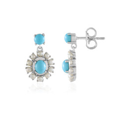 Orecchini in argento con Turchese Sleeping Beauty