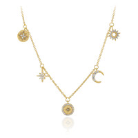 Collana in argento con Zircone