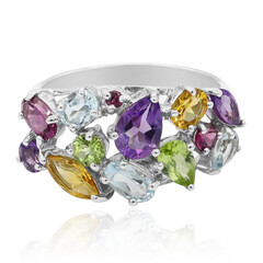 Anello in argento con Ametista