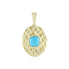 Ciondolo in oro con Turchese Sleeping Beauty (Ornaments by de Melo)