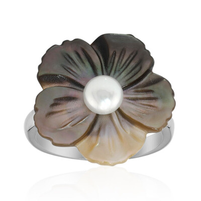 Anello in argento con Madreperla (TPC)