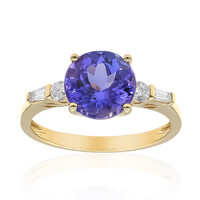 Anello in oro con Tanzanite AAA (CIRARI)