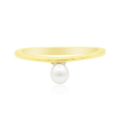 Anello in argento con Perla di Acqua Dolce
