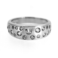 Anello in argento con Zircone