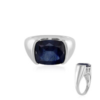 Anello in argento con Zaffiro Blu