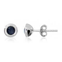 Orecchini in argento con Zaffiro Blu