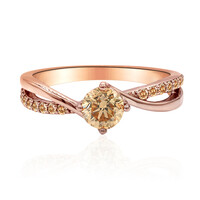 Anello in oro con Diamante Rose de France VS1 di Argyle