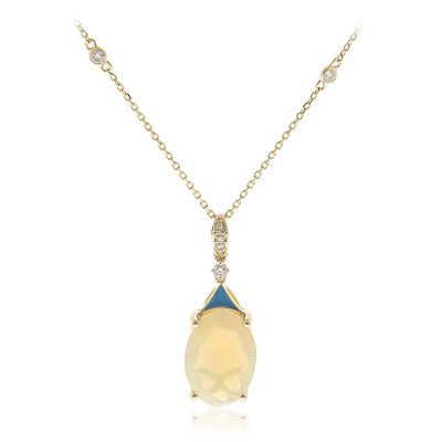 Collana in oro con Opale di Welo AAA (CIRARI)