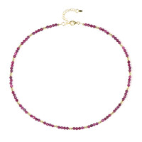 Collana in argento con Rubino Mozambico