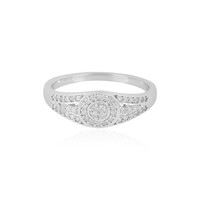 Anello in argento con Diamante I2 (I)
