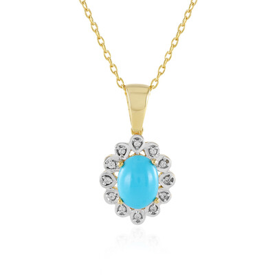 Collana in argento con Turchese Sleeping Beauty