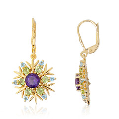 Orecchini in argento con Ametista
