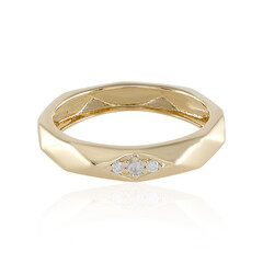 Anello in oro con Diamante I2 (H) (de Melo)