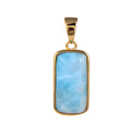 Ciondolo in argento con Larimar