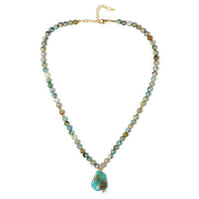 Collana in argento con Turchese Morenci