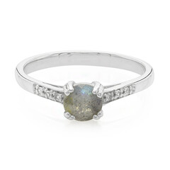 Anello in argento con Spectrolite