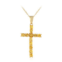 Collana in argento con Citrino
