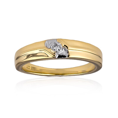 Anello in oro con Diamante SI1 (H)