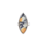 Anello in argento con Diaspro Maligano