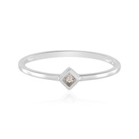 Anello in oro con Diamante Cioccolato I2
