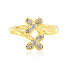 Anello in argento con Diamante I2 (I)