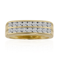 Anello in oro con Diamante IF (D)
