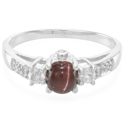 Anello in argento con Scapolite Occhio di Gatto