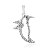Ciondolo in argento con Diamante I2 (I)