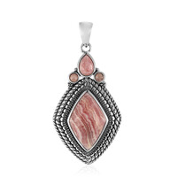 Ciondolo in argento con Rodocrosite (Art of Nature)