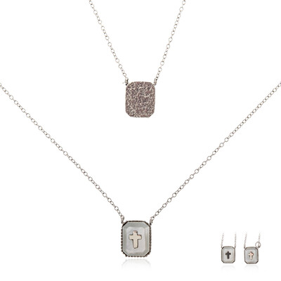 Collana in argento con Madreperla (Joias do Paraíso)