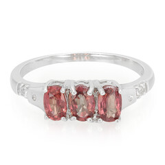 Anello in argento con Rubino Tramonto