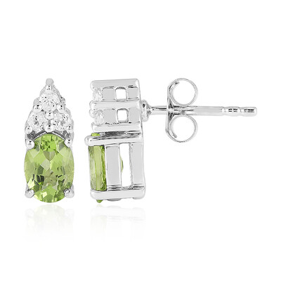 Orecchini in argento con Peridoto