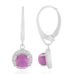 Orecchini in argento con Fosfosiderite