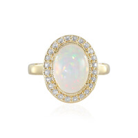 Anello in argento con Opale di Welo
