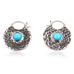 Orecchini in argento con Turchese Sleeping Beauty (Faszination Türkis)