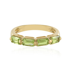 Anello in argento con Peridoto